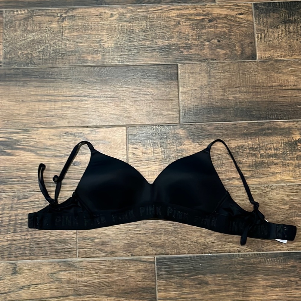 Victoria Secret black bra.